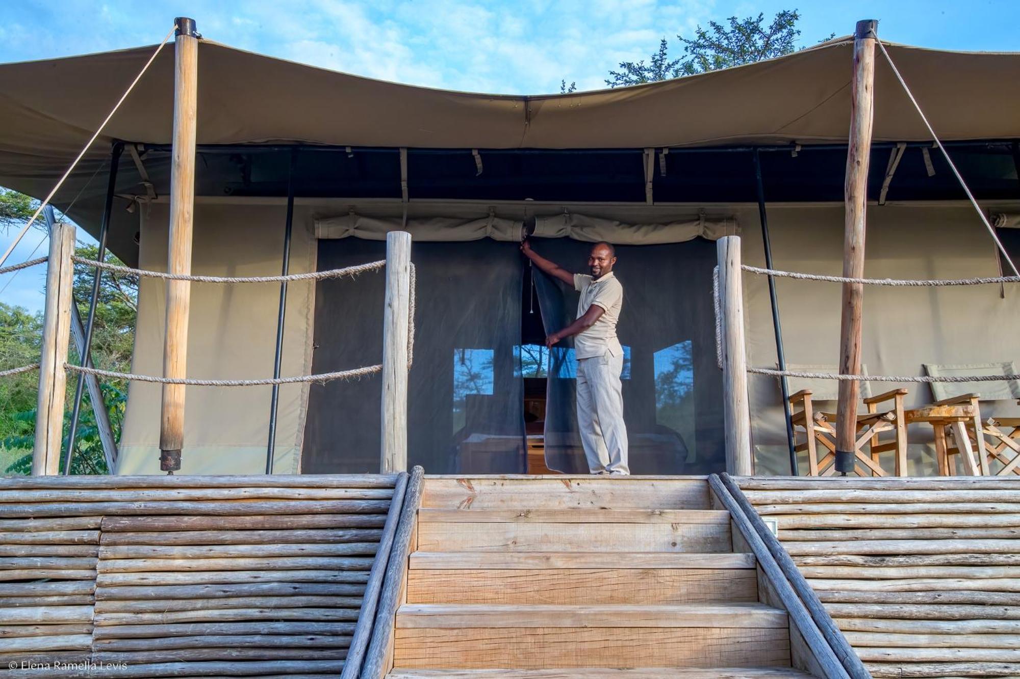Serengeti Kifaru Tented Lodge Mugumu Extérieur photo